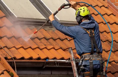 Démoussage et hydrofuge de toiture à Léon